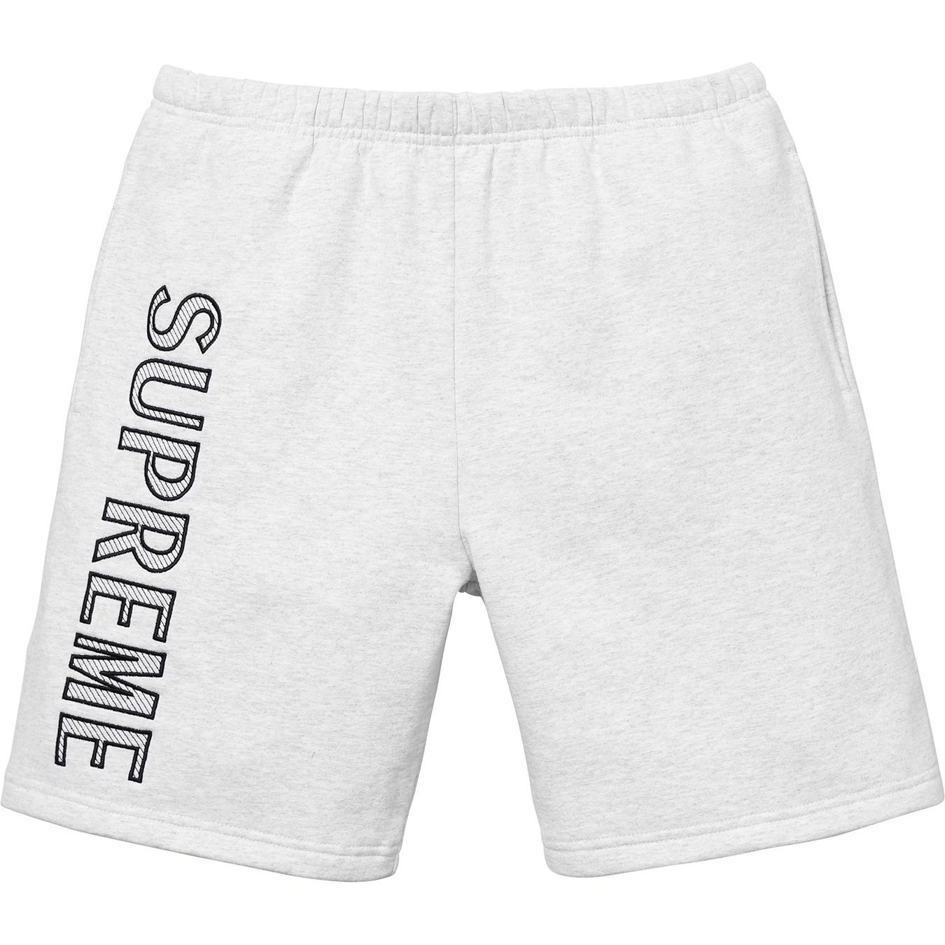 Leg Embroidery Sweatshort view 2